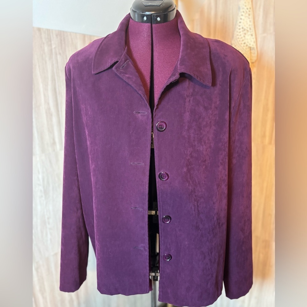 Briggs New York Deep Purple Jacket